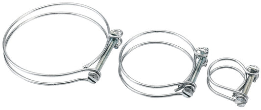 Draper Suction Hose Clamp Capacity 76 - 82mm 2 Pack 22601