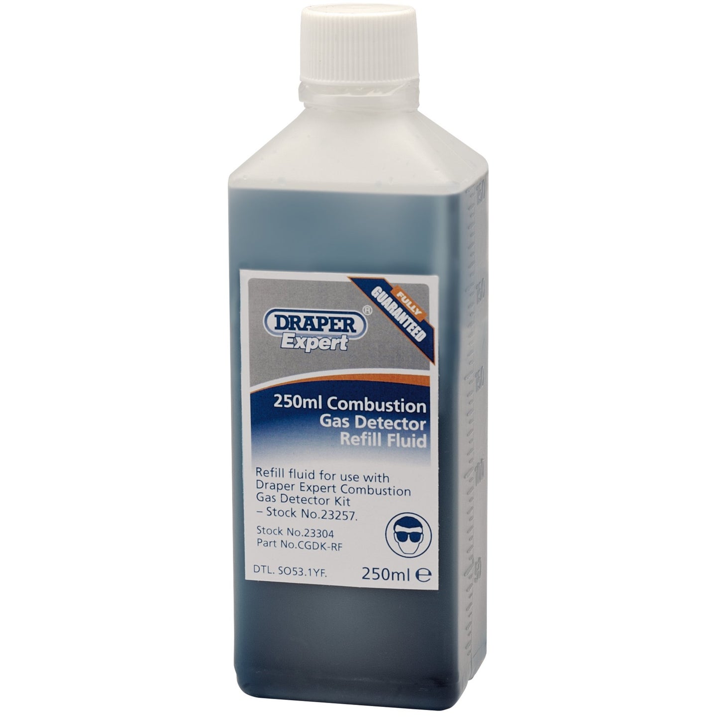 Draper Exhaust Gas Combustion Detector Fluid 250ml 23304