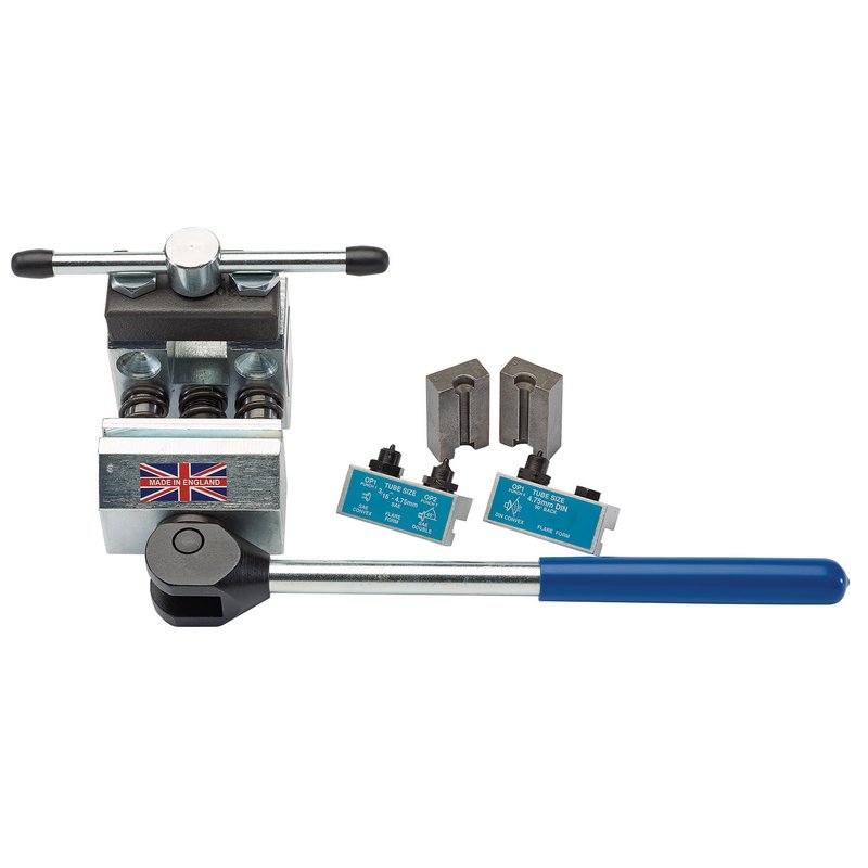 Draper Brake Pipe Flaring Kit Vice Mounted 3/16” and 4.75mm 23311