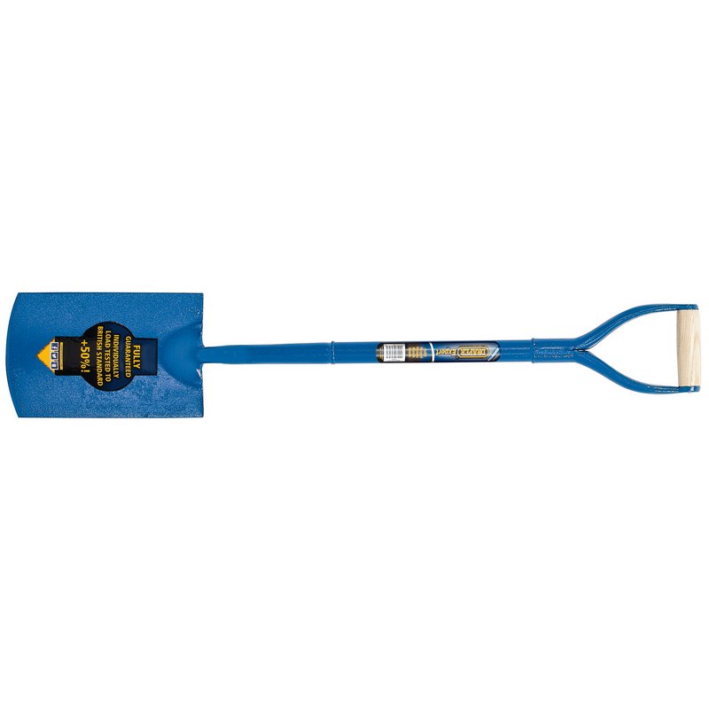 Draper Expert All Steel Contractors Square Mouth Spade Length 990mm 23326