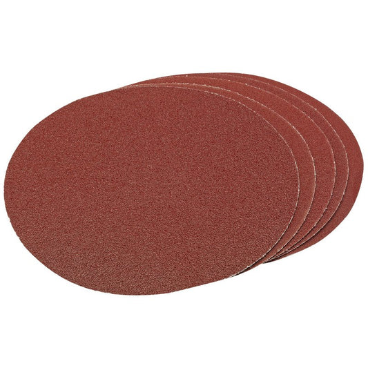 Draper Assorted Hook and Eye Backed Aluminium Oxide 200mm Pack of 5 - 23360