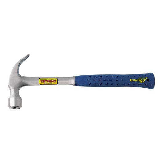 Estwing Smooth Face Curved Framing Hammer 22oz/616g 13.7" Vinyl Grip E3-22CR