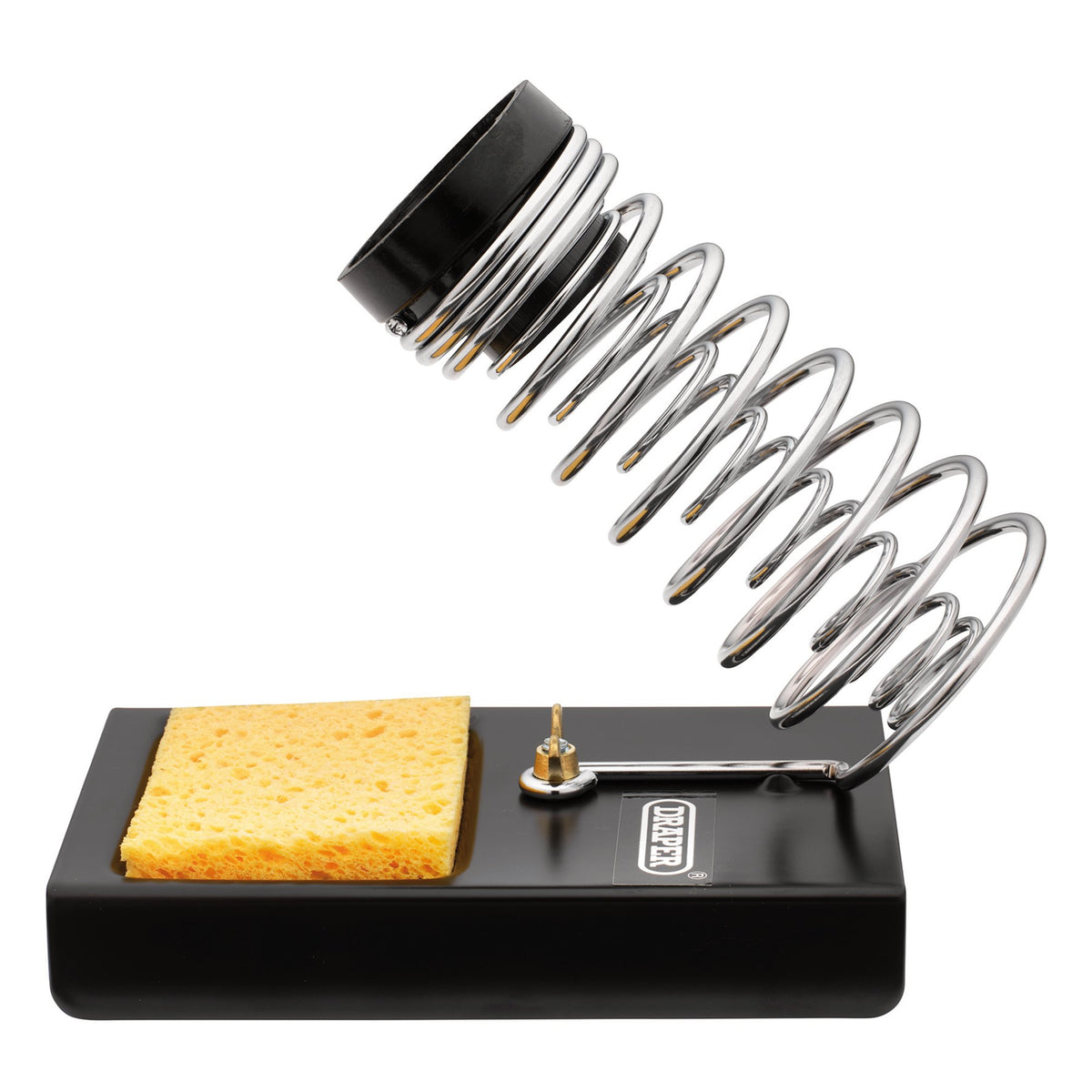 Draper Soldering Iron Stand Metal Base Spring Safety Holder & Sponge 23554