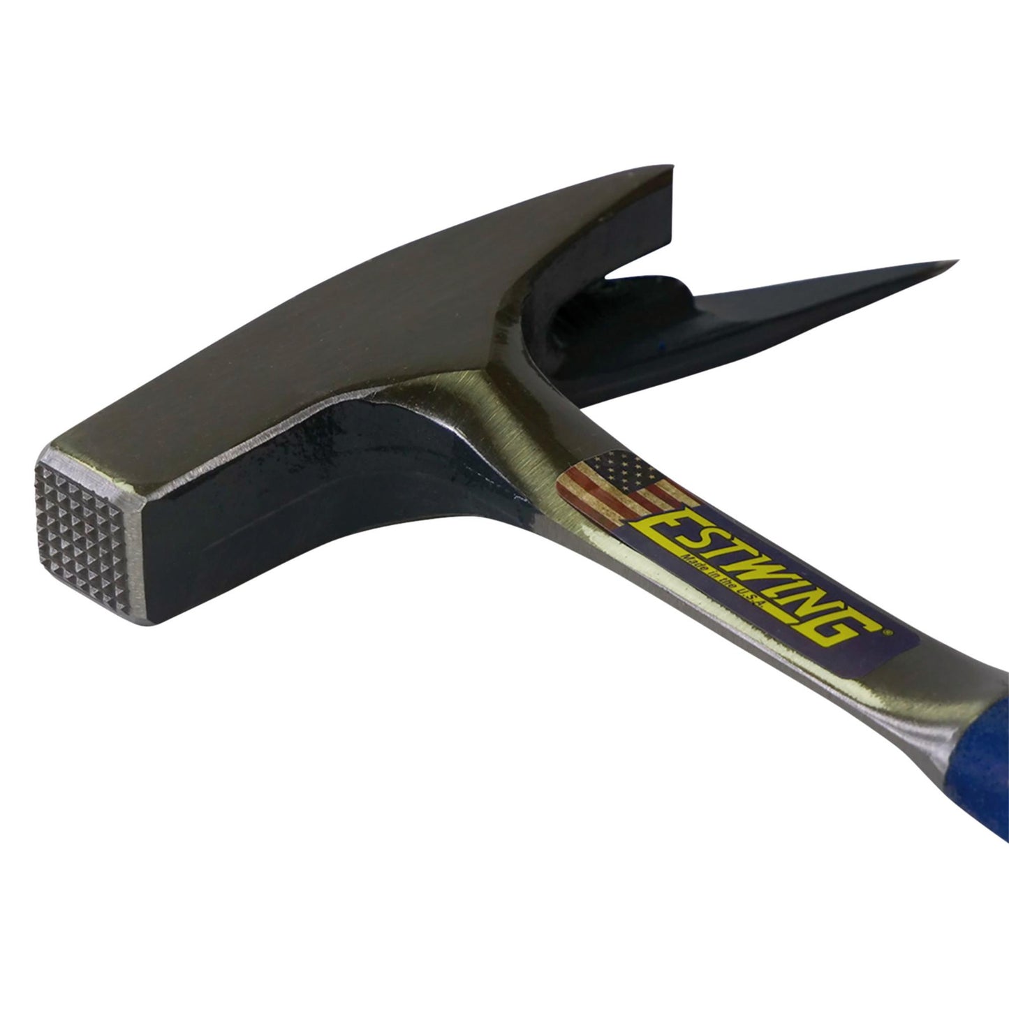 Estwing Magnetised Milled Face Roofers Pick Hammer German Pat 21oz/600g E3-239MM