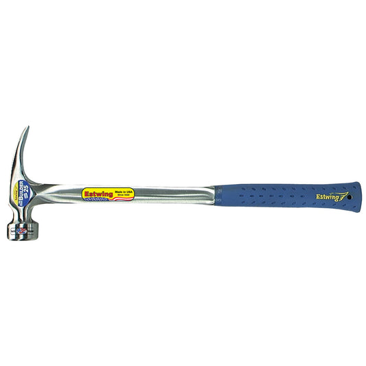 Estwing BIG BLUE Smooth Face Straight Framing Hammer 25oz/700g 18" E3/25S