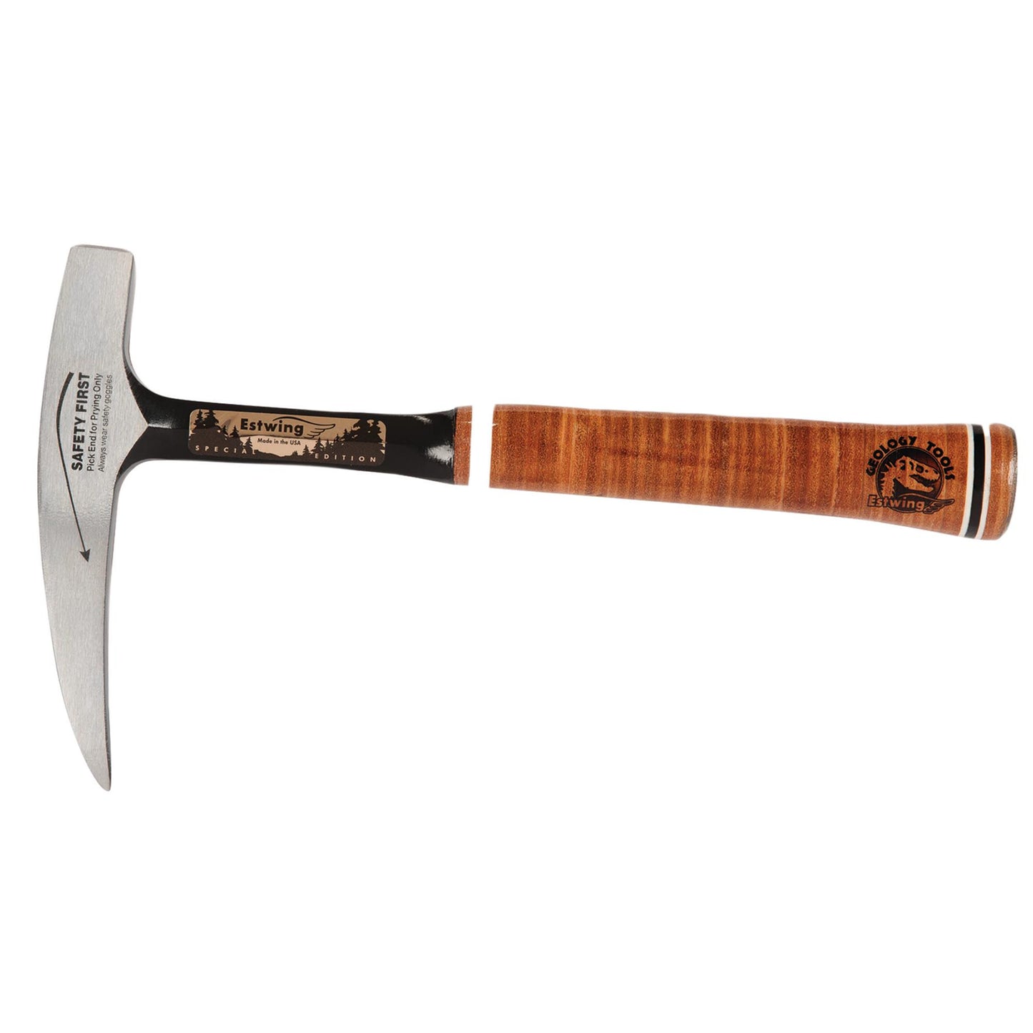 Estwing Special Edition Pointed Tip Rock Pick with Leather Grip 624g 330mm 23585