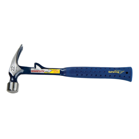 Estwing Hammertooth Smooth Face Hammer 22oz/616g Length 13.7" Vinyl Grip E6-22T