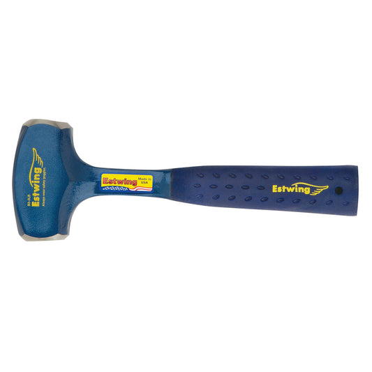 Estwing Club Hammer 3lb 1.3kg Solid Forged One Piece Shock Reduction 23893