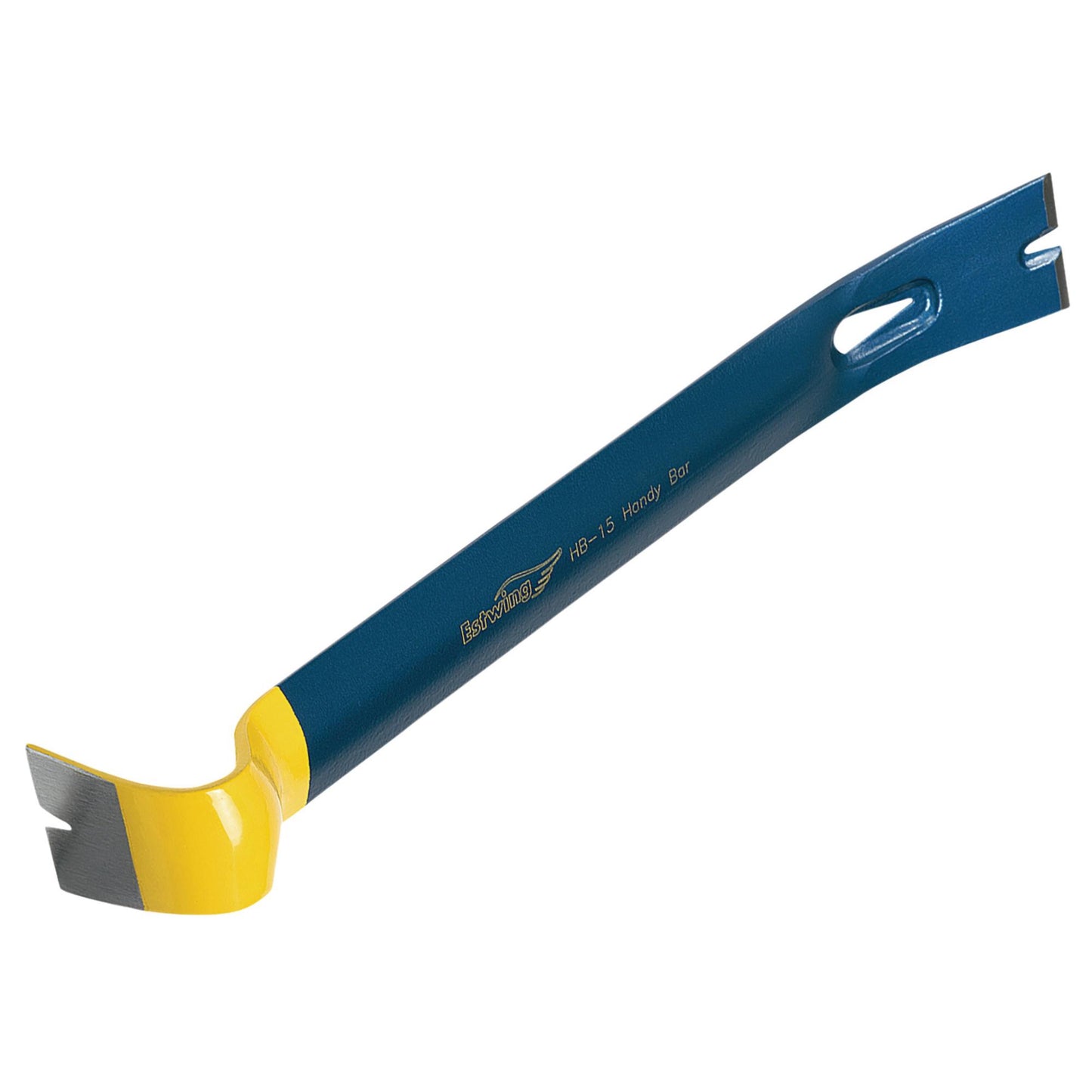 Estwing Handy Pry Bar 15" Nail & Board Puller Half Round Forged Steel 24069