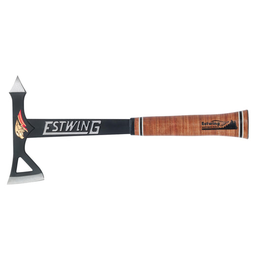 Estwing ETA Black Eagle Tomahawk Axe with Leather Grip 16" Nylon Sheath 24112