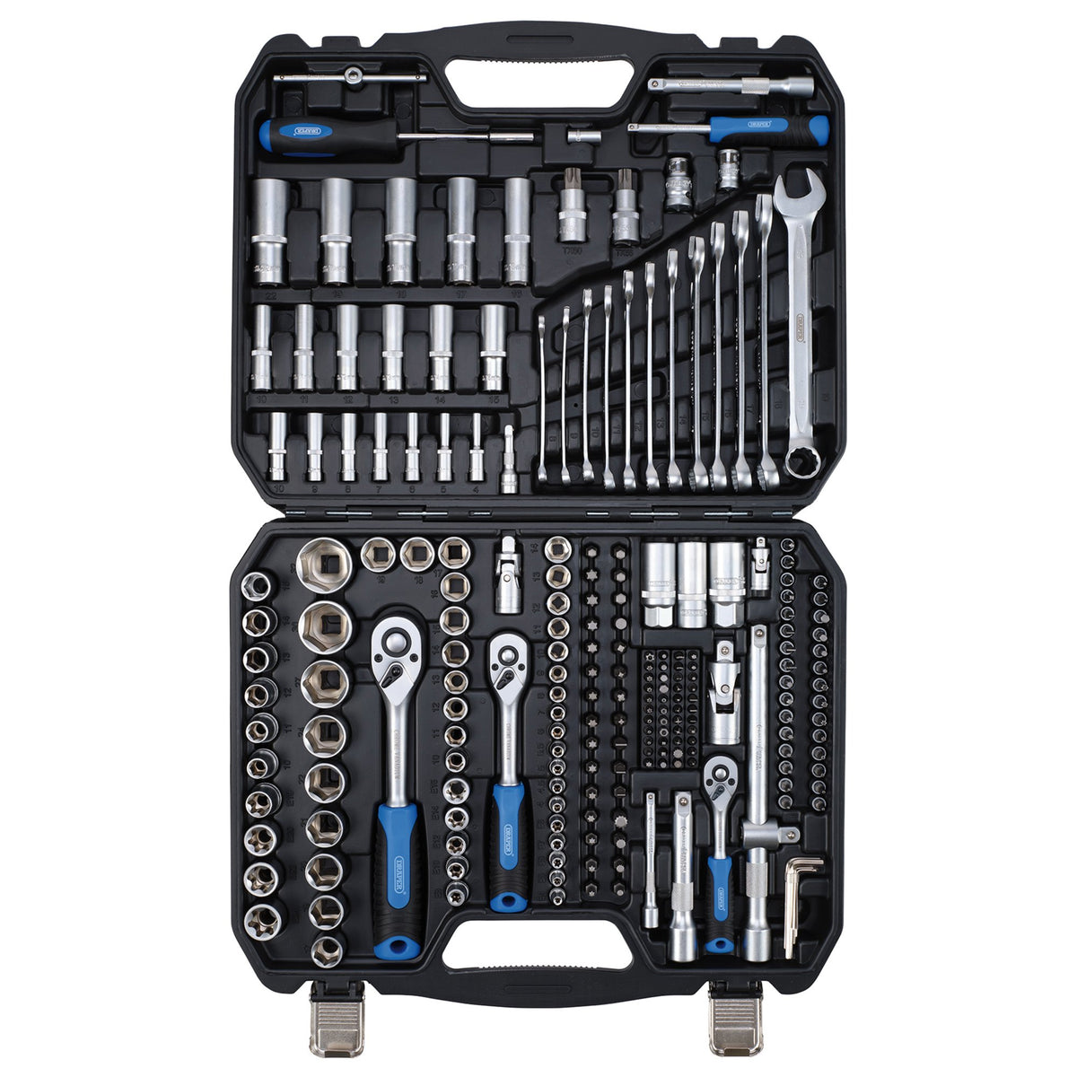 Draper HI-TORQ Metric Socket and Bit Set 1/4" 3/8" and 1/2"D 219 Piece 24232