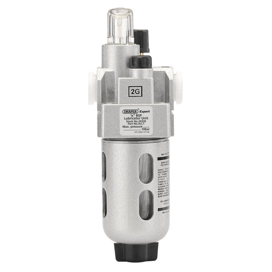 Draper 1/4" BSP Air Lubricator Unit Adjustable 10bar/145psi 24330