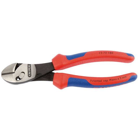 Knipex 185mm Twinforce High Leverage Diagonal Side Cutters cut 4.6mm 73 72 180