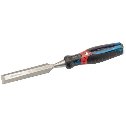 Draper Soft Grip Pound Thru Bevel Edge Wood Chisel 22 x 140mm 24407