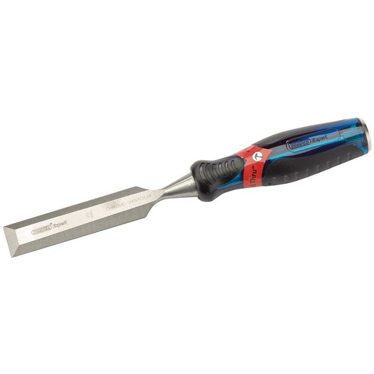 Draper Soft Grip Pound Thru Bevel Edge Wood Chisel 25 x 140mm 24408