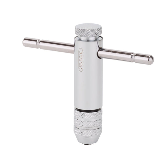 Draper Ratchet Tap Wrench M3-M8 Forward Reverse Locking & Replaceable Jaws 24432