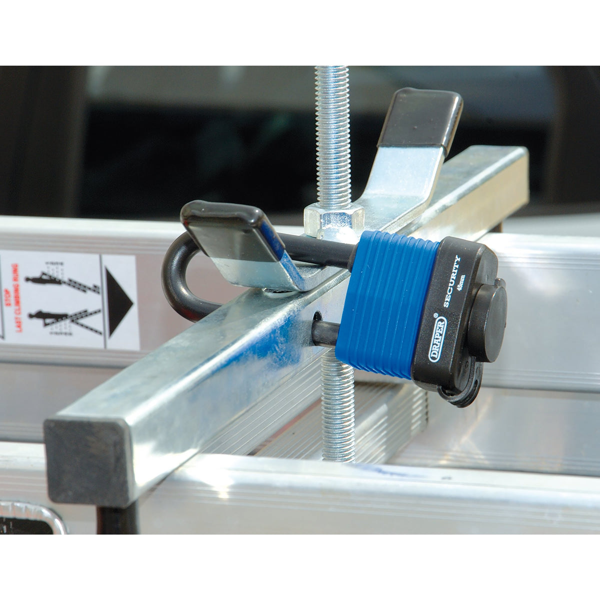 Draper Ladder Car Roof Clamps Tool Free Installation 24807
