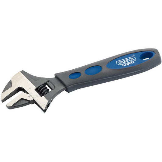 Draper Soft Grip Crescent Type Adjustable Wrench 150mm 19mm Jaw 24893