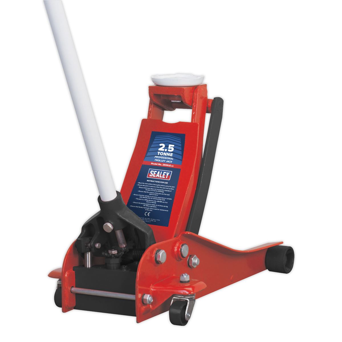 Sealey Trolley Jack 2.5 Tonne Low Profile 2500LE