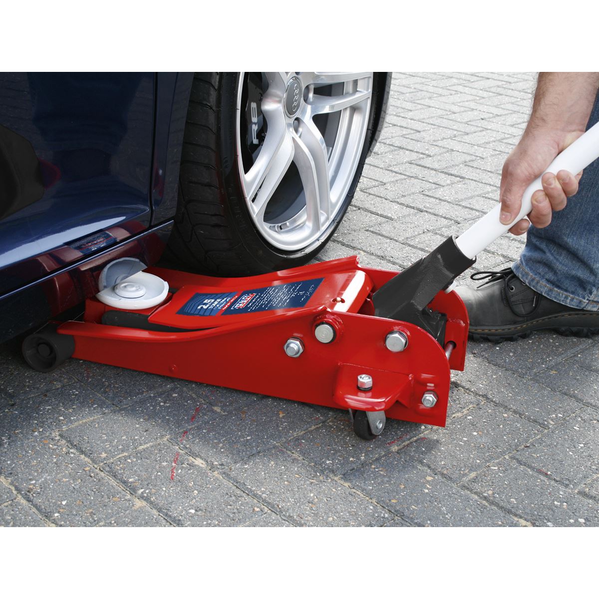 Sealey Trolley Jack 2.5 Tonne Low Profile 2500LE