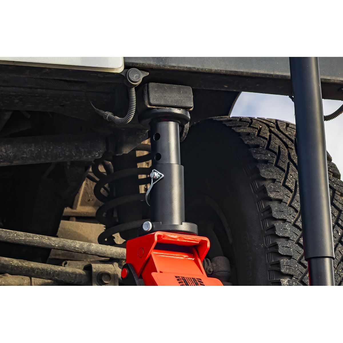 Sealey Big Wheel Hybrid Trolley Jack for Off-Road Vehicles, SUVs, Vans & 4x4s with Super Rocket Lift 2.5 Tonne 2500RG