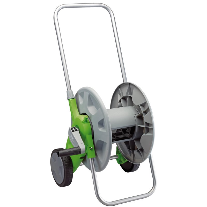 Draper Garden Hose Reel Cart 50m Capacity Lightweight Frame Hose Tidy 25049