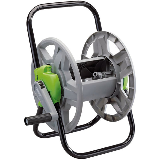 Draper Garden Hose Reel Cart 45m Tough Plastic Floor Standing 25068