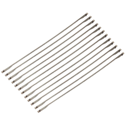 Draper Pin End Fretsaw Blades 127mm 25tpi 12 Pack Wood Plastics Metal etc 25510