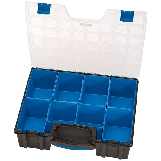 Draper 8 Lift-out Compartment Organiser 415 x 330 x 110mm 25925