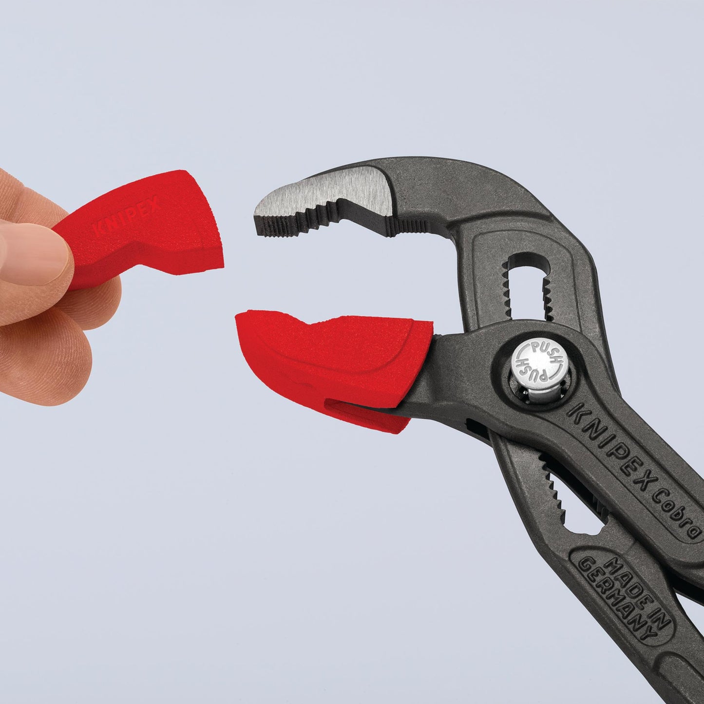 KNIPEX 3 Pairs Of Plastic Jaws Water Pump Pliers 87 XX 250 Models 87 09 250 V01