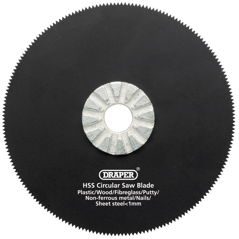 Draper HSS Circular Saw Blade 88mm Diameter 18tpi 26074
