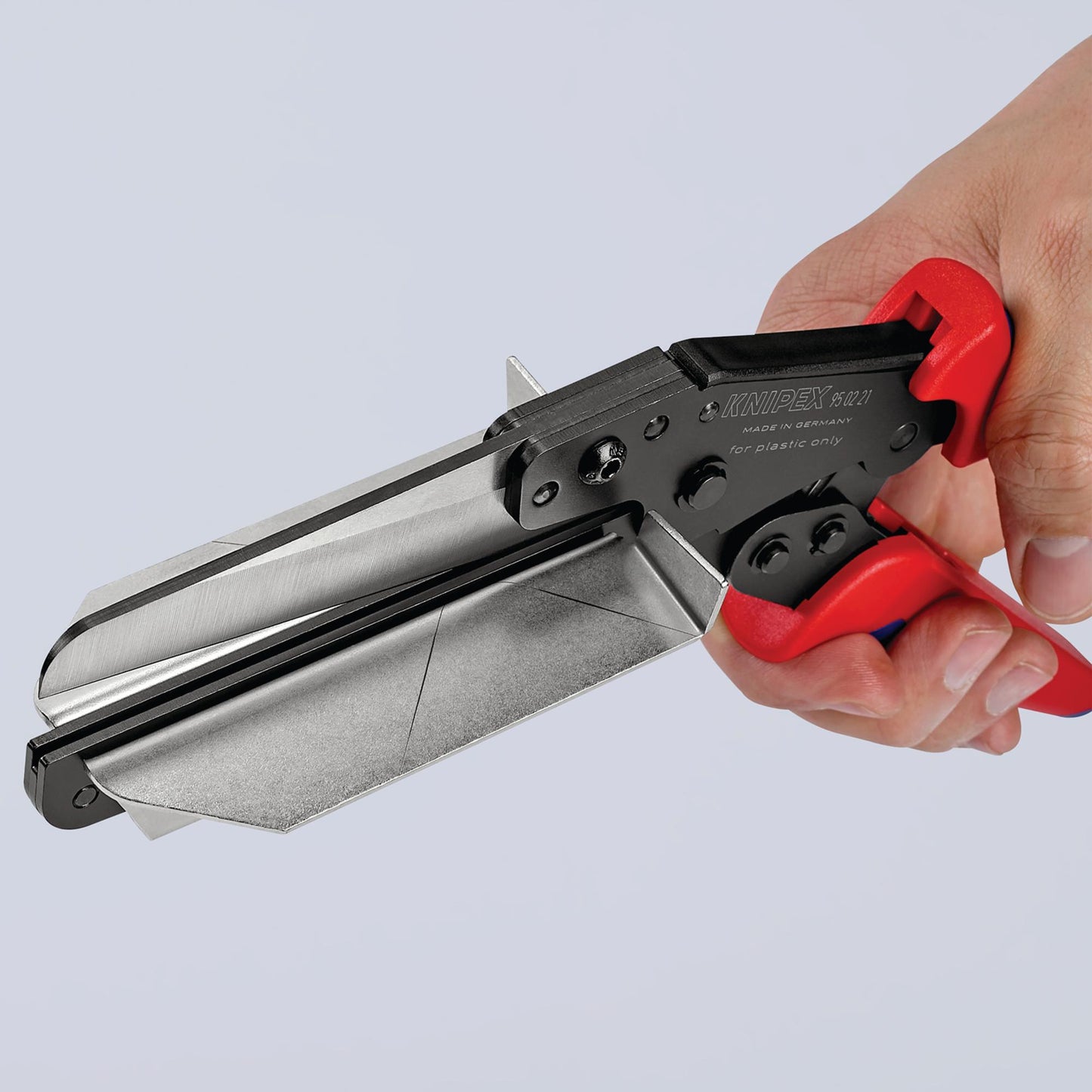 KNIPEX Vinyl Shears 275mm For Plastic Electrical Cable Ducts 95 02 21
