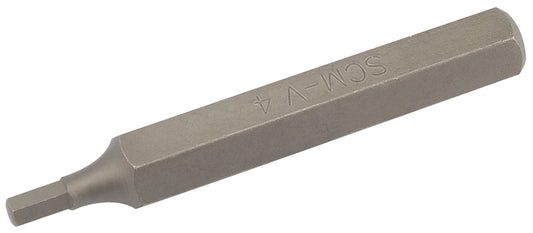 Draper 4mm x 75M Hexagonal 10mm Insert Bit for Mechanic's Bit Sets 26267