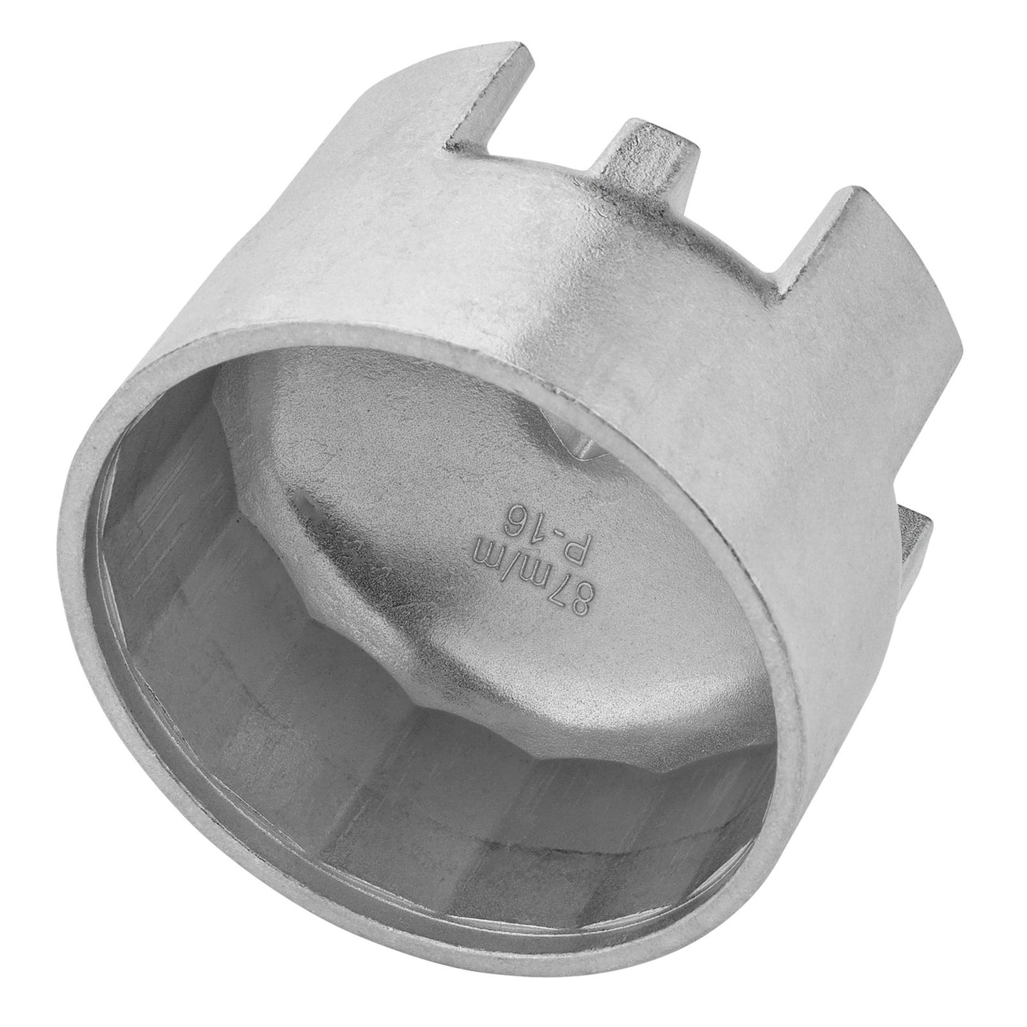 Oil Filter Wrench, 1/2" Sq. Dr., 87mm/16 Flutes