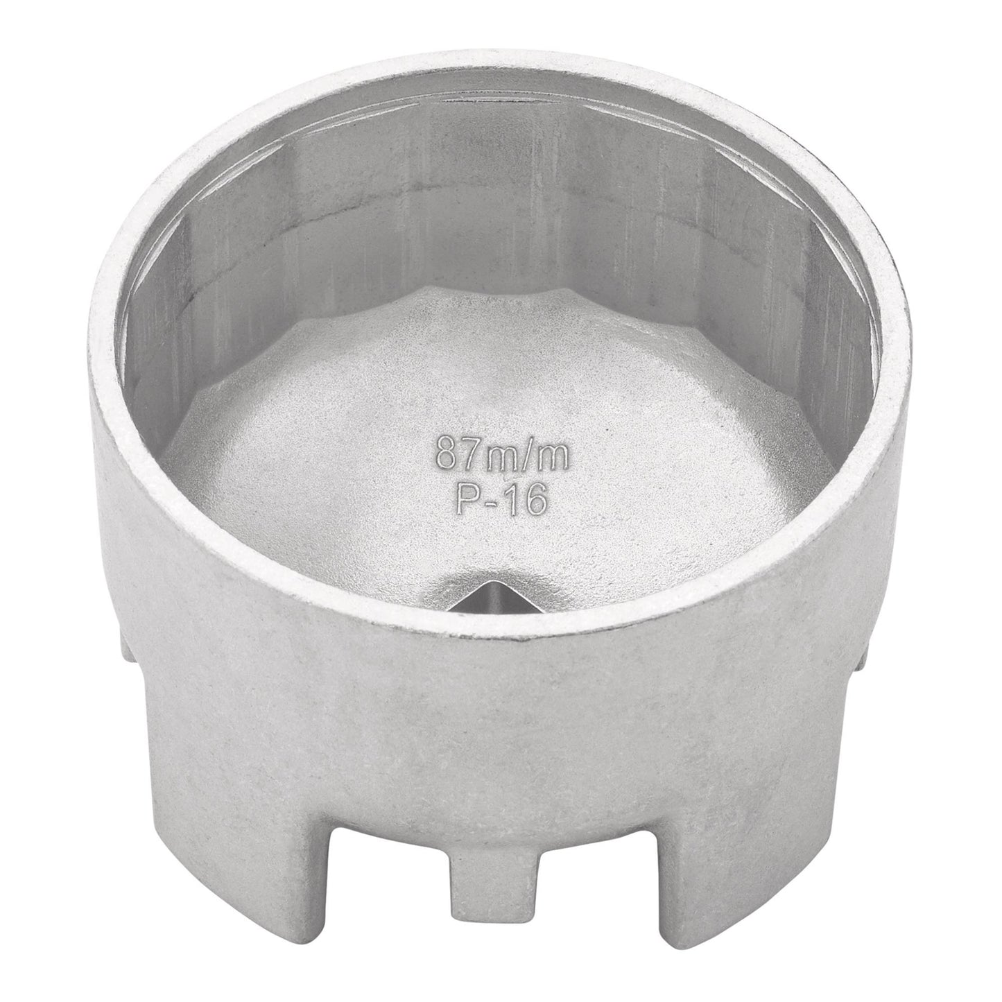 Oil Filter Wrench, 1/2" Sq. Dr., 87mm/16 Flutes