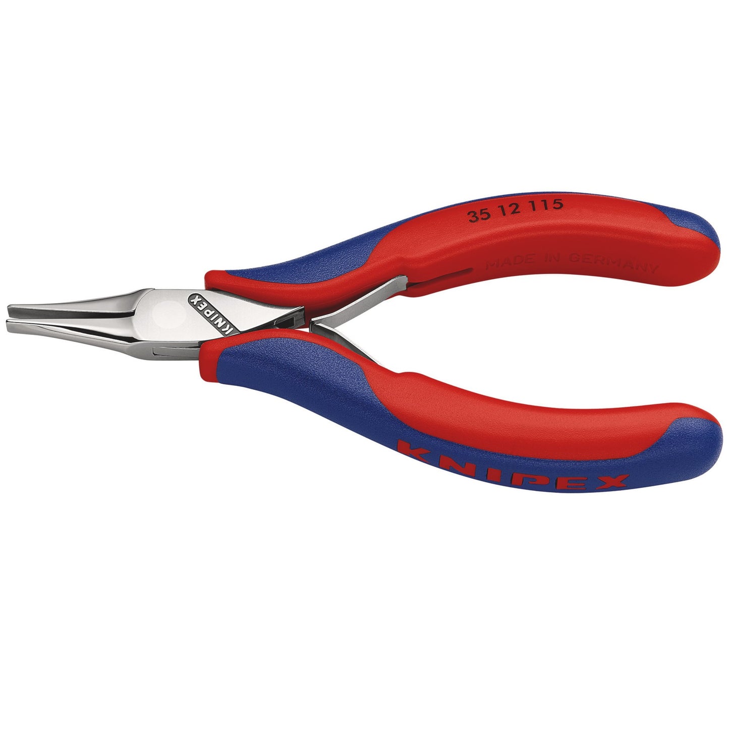 Knipex Electronics Flat Jaw Pliers Double Spring 115mm 35 12 115