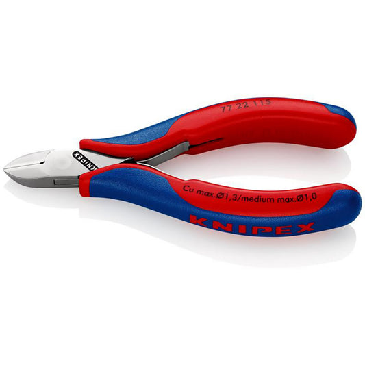 Knipex Full Flush Electronics Precision Diagonal Cutters 115mm 77 22 115