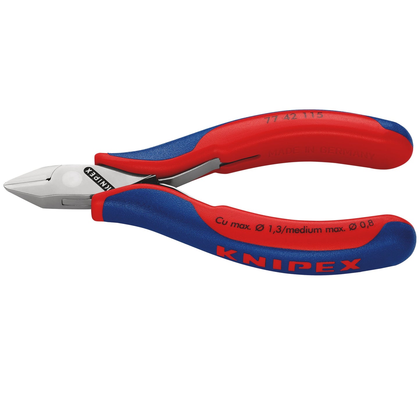 Knipex Full Flush Electronics Diagonal Wire Cutting Nipper 115mm 77 42 115