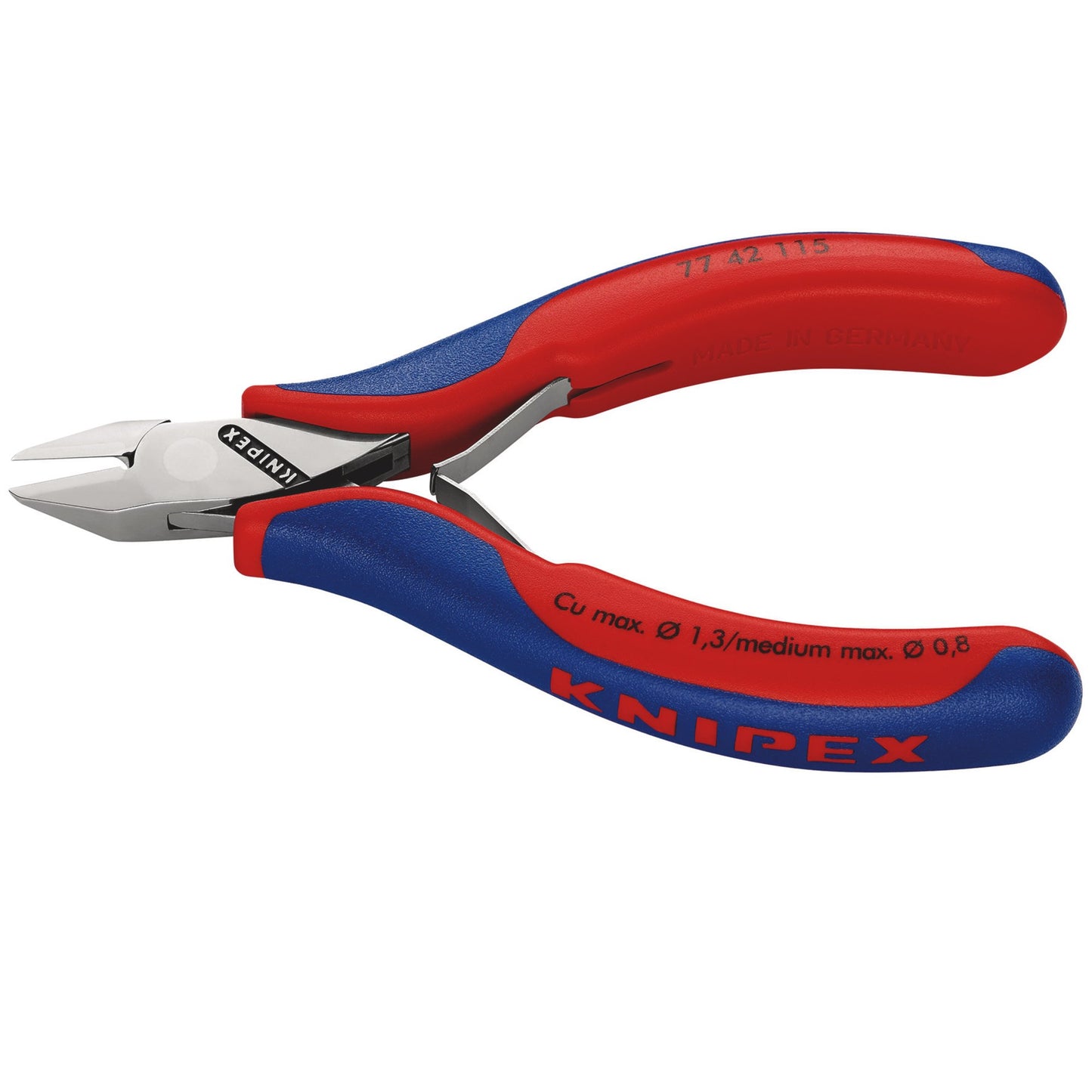 Knipex Full Flush Electronics Diagonal Wire Cutting Nipper 115mm 77 42 115