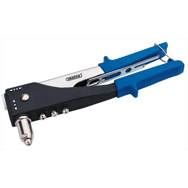 Draper 2 Way Hand Riveter Kit Operates At 90° or 180 2.4, 3.2, 4.0 & 4.8mm 27848