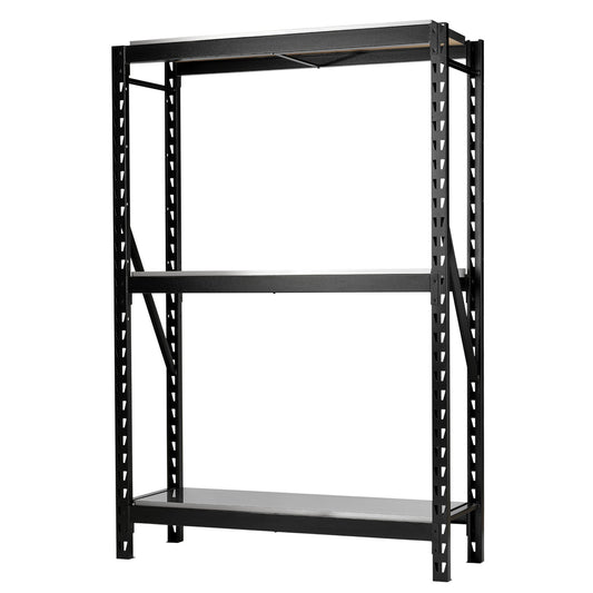 BUNKER 14 Piece Modular 3 Tier Racking with Stainless Steel Shelving 1500mm 27920