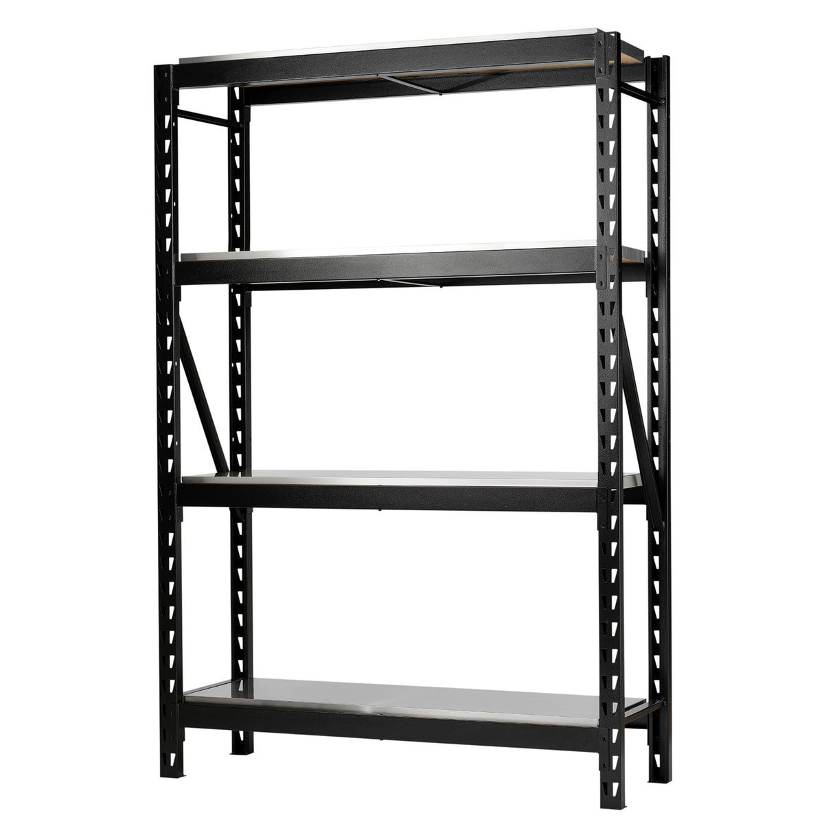 BUNKER 18 Piece Modular 4 Tier Racking with Stainless Steel Shelving 1500mm 27980