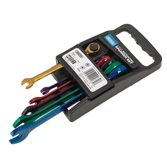 Draper HI-TORQ® Ratchet Spanner Set (6 Piece)
