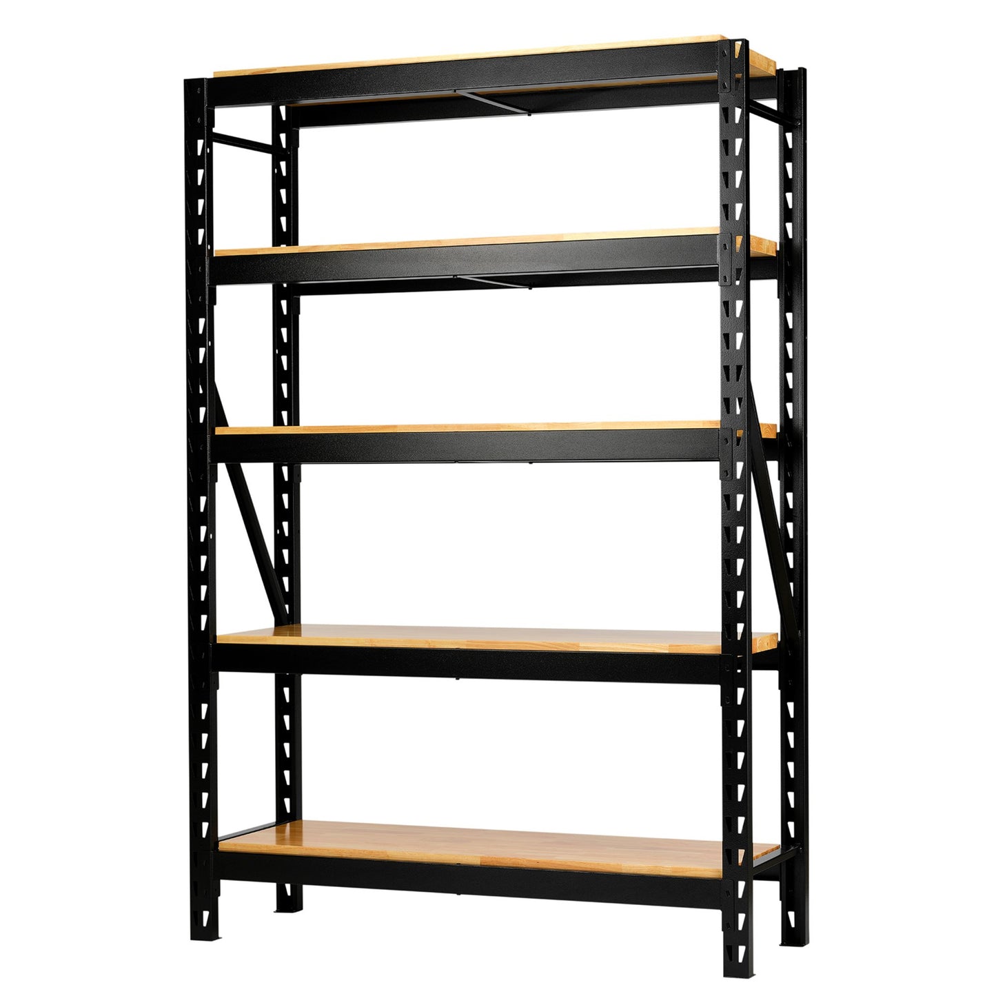 BUNKER 22 Piece Modular 5 Tier Racking with Hardwood Shelving 1500mm 27995