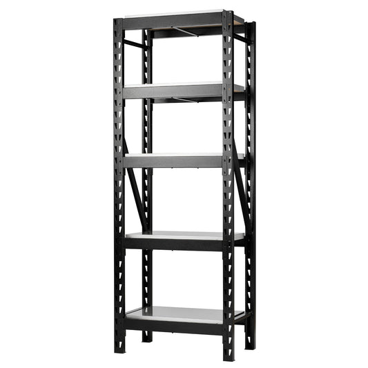 BUNKER 22 Piece Modular 5 Tier Racking with Stainless Steel Shelving 750mm 28000