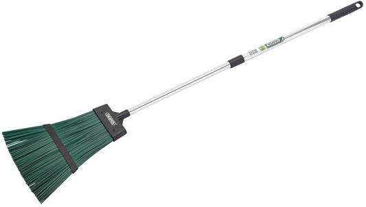 Draper Telescopic Aluminium Broom Head size 320 x 320mm Length 1090mm 28160