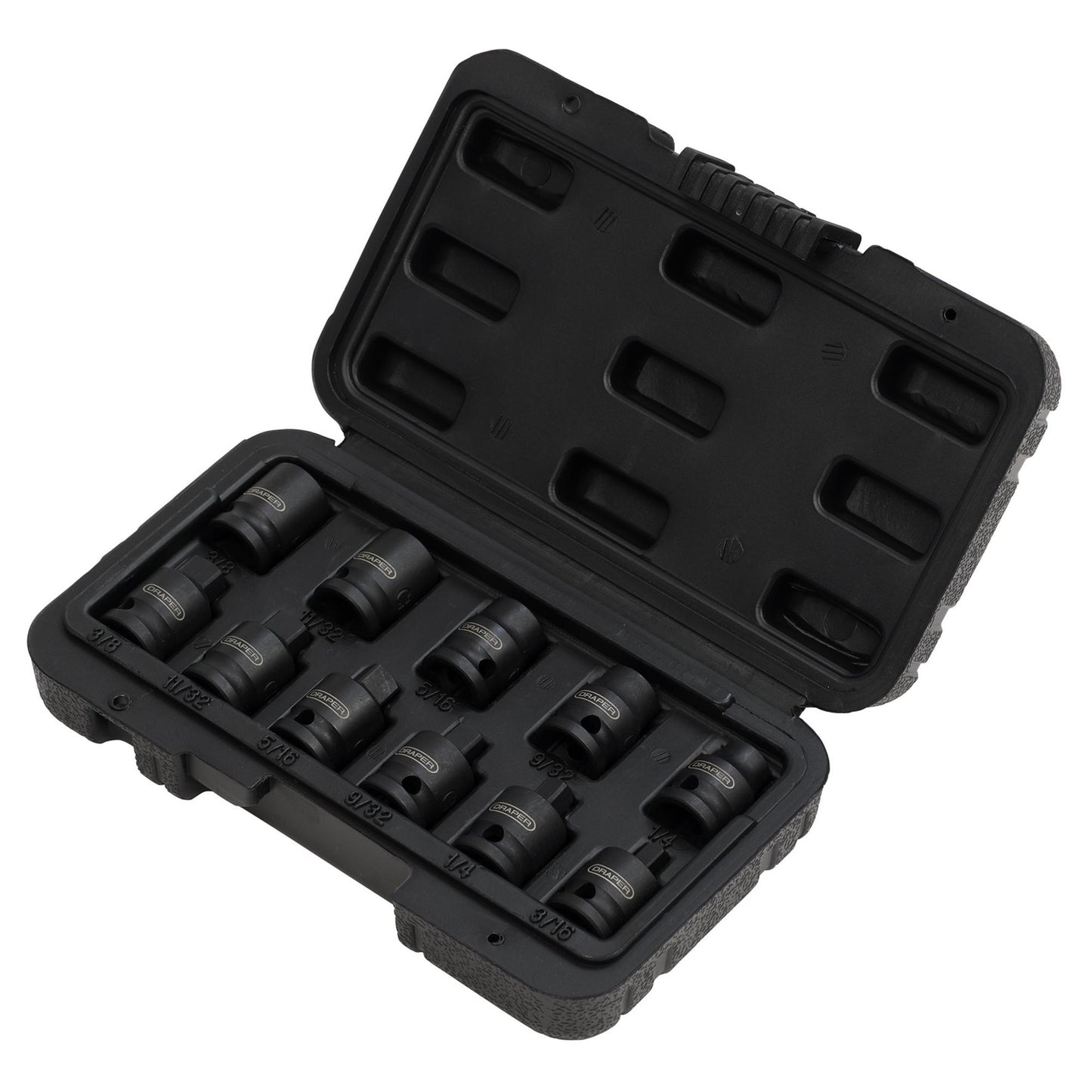 Impact Pipe Plug Socket Set, 3/8" Sq. Dr. (11 Piece)