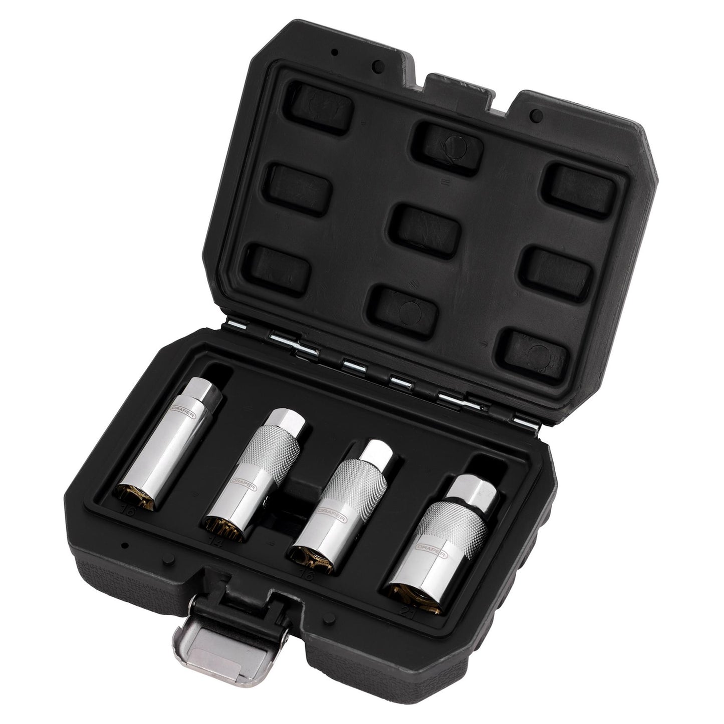 Magnetic Spark Plug Socket Set, 3/8" Sq. Dr. (4 Piece)