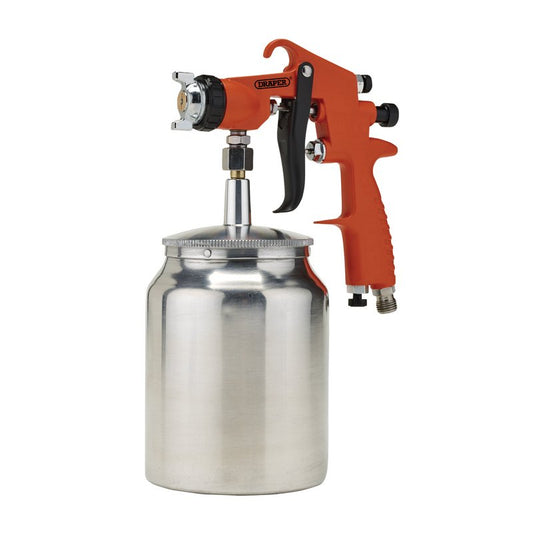 Draper Suction Air Paint Spray Gun 1L Nozzle size 1.8mm 28354