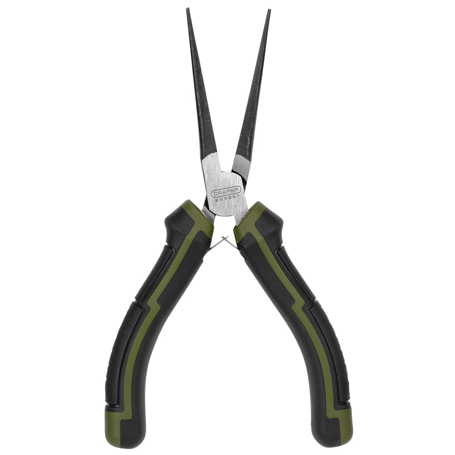 Draper Expert Mini Bent Nose Pliers 125mm With Cutter Spring Loaded 28612